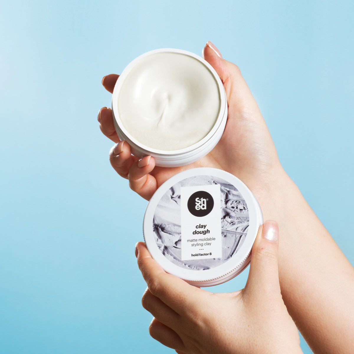 clay dough matte finish hair styling paste 100ml