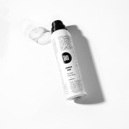peace out dry wax texture hair spray 150ml