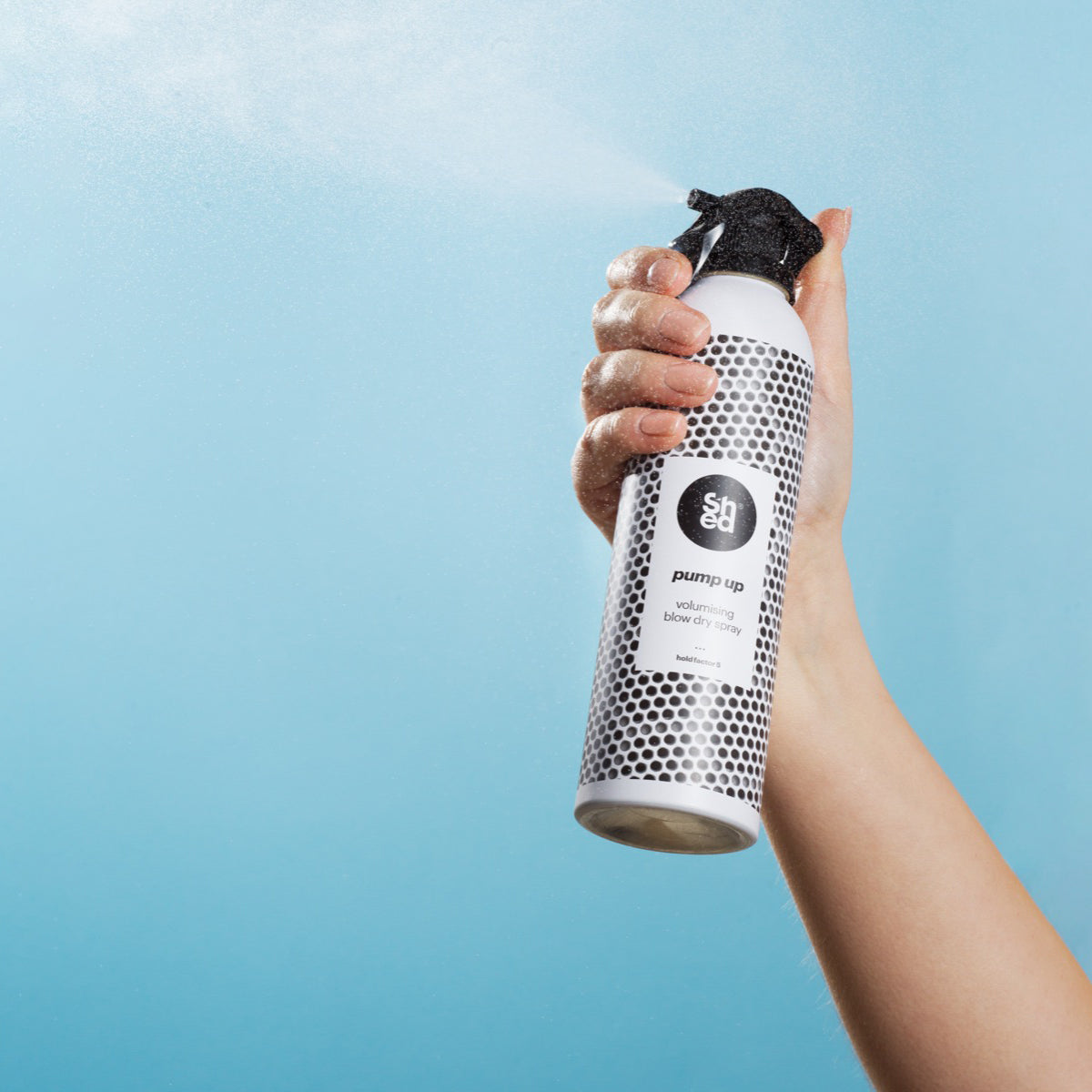 pump up volumising blow dry hairspray 200ml