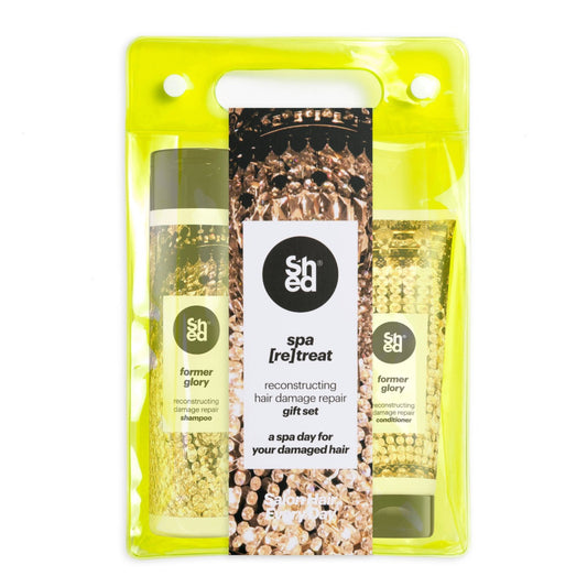 former glory spa re[treat] gift set for damaged hair