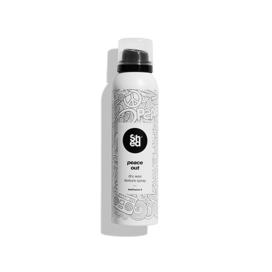 peace out dry wax texture hair spray 150ml